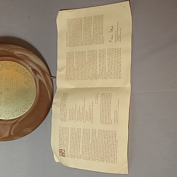 1979 Incolay Stone Cameo "to a skylark" Gayle Bright Appleby Limited Edition - Picture 7 of 15